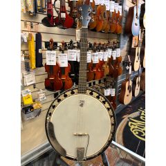 Deering Boston Tenor Banjo with Custom Built 17 Fret Neck
