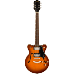 G2655 Streamliner Center Block Jr. Double-Cut with V-Stoptail Laurel Fingerboard, Abbey Ale