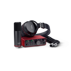 Focusrite Scarlett Solo Studio Interface Bundle 4th Gen