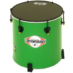 Contemporanea Surdo 14inch x 40cm. Green. Napa