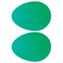 Atlas Pair of Shaky Eggs, Green