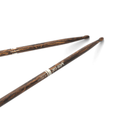 ProMark Classic Forward 5B FireGrain Hickory Drumstick, Oval Wood Tip