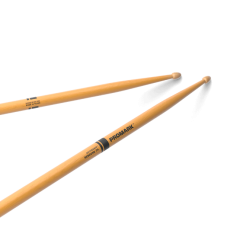 ProMark Rebound 7A ActiveGrip Clear Hickory Drumstick, Acorn Wood Tip